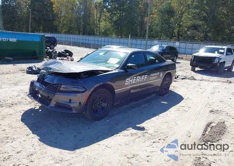 2023 Dodge Charger Police Rwd z USA, uszkodzony, nr VIN 2C3CDXAT2PH513408